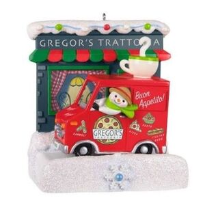 Hallmark Christmas Gregor's Trattoria Happy Holiday Parade Collection Ornament